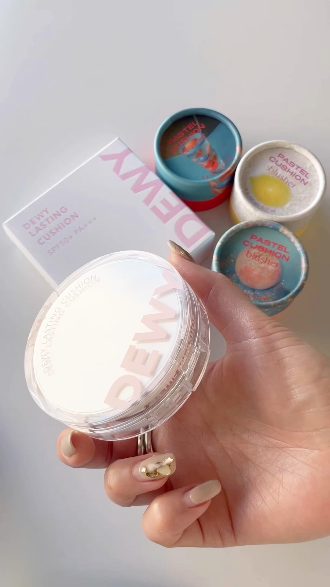 パステルクッションブラッシャー/THE FACE SHOP/パウダーチークを使ったクチコミ（1枚目）