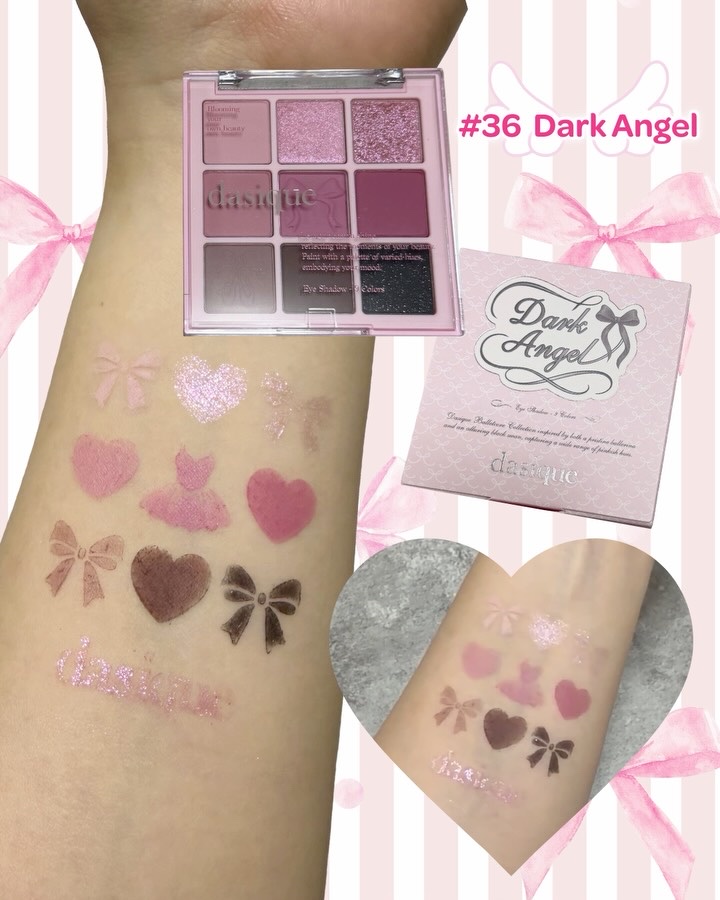 シャドウパレット/dasique/アイシャドウパレットを使ったクチコミ（3枚目）