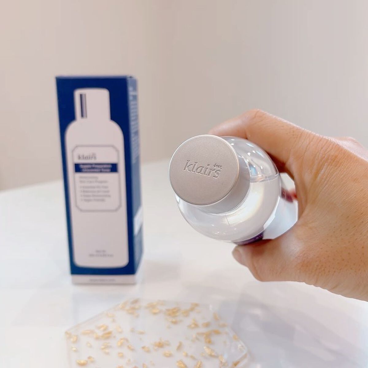 サプルプレパレーションアンセンテッドトナー(180ml)/Klairs/化粧水を使ったクチコミ（3枚目）