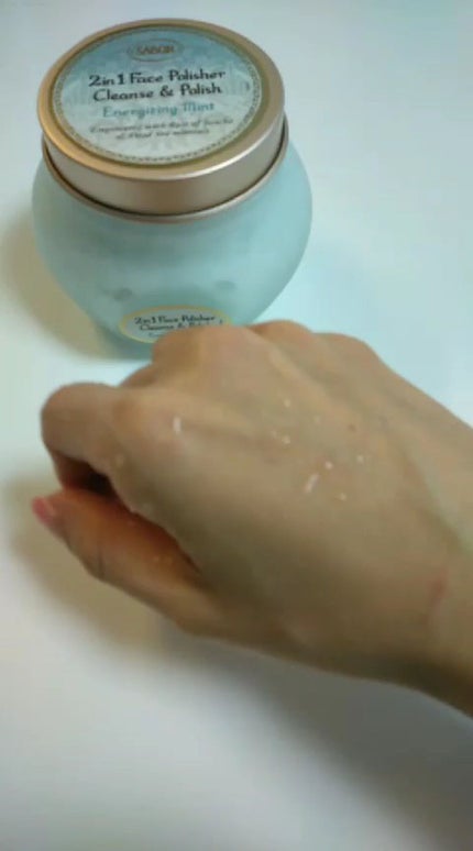 フェイスポリッシャー リフレッシング(ミント)/SABON/スクラブ・ゴマージュの人気ショート動画