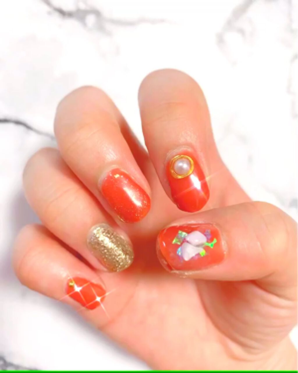 ジェルネイル/ジェルミーワン/ジェルネイルを使ったクチコミ（1枚目）