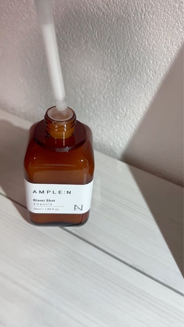 AMPLE:N ブレミショットアンプルのクチコミ「AMPLE:N
ブレミショットアンプル
50ml Qoo10公式　3,900円
30ml

ア.....」（2枚目）