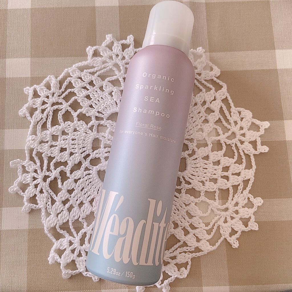 オーガニックスパークリングシーシャンプー/Meadite/市販シャンプーを使ったクチコミ（1枚目）