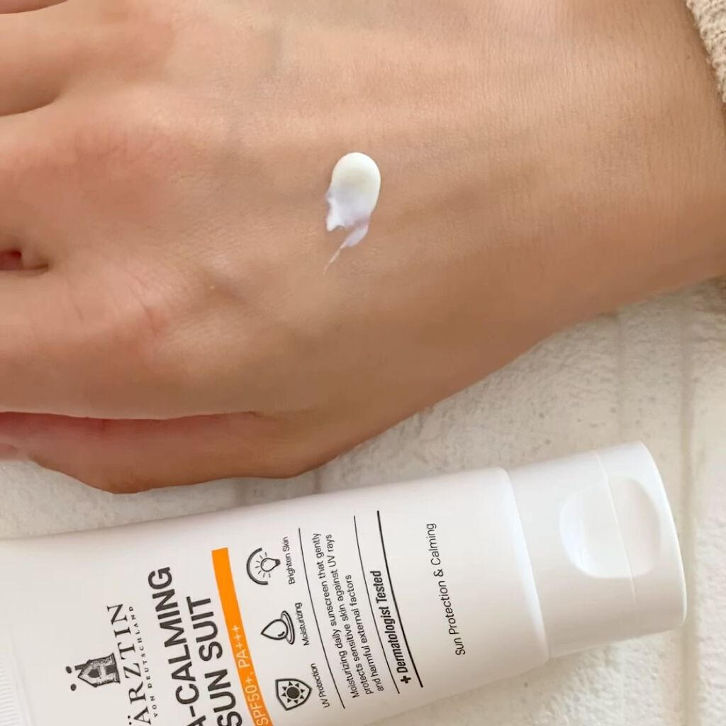 A-シルクサンスーツ/エルツティン/日焼け止めクリームの動画クチコミ3つ目