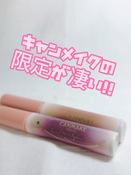 スマートミニアイブロウカラー/キャンメイク/眉マスカラの人気ショート動画