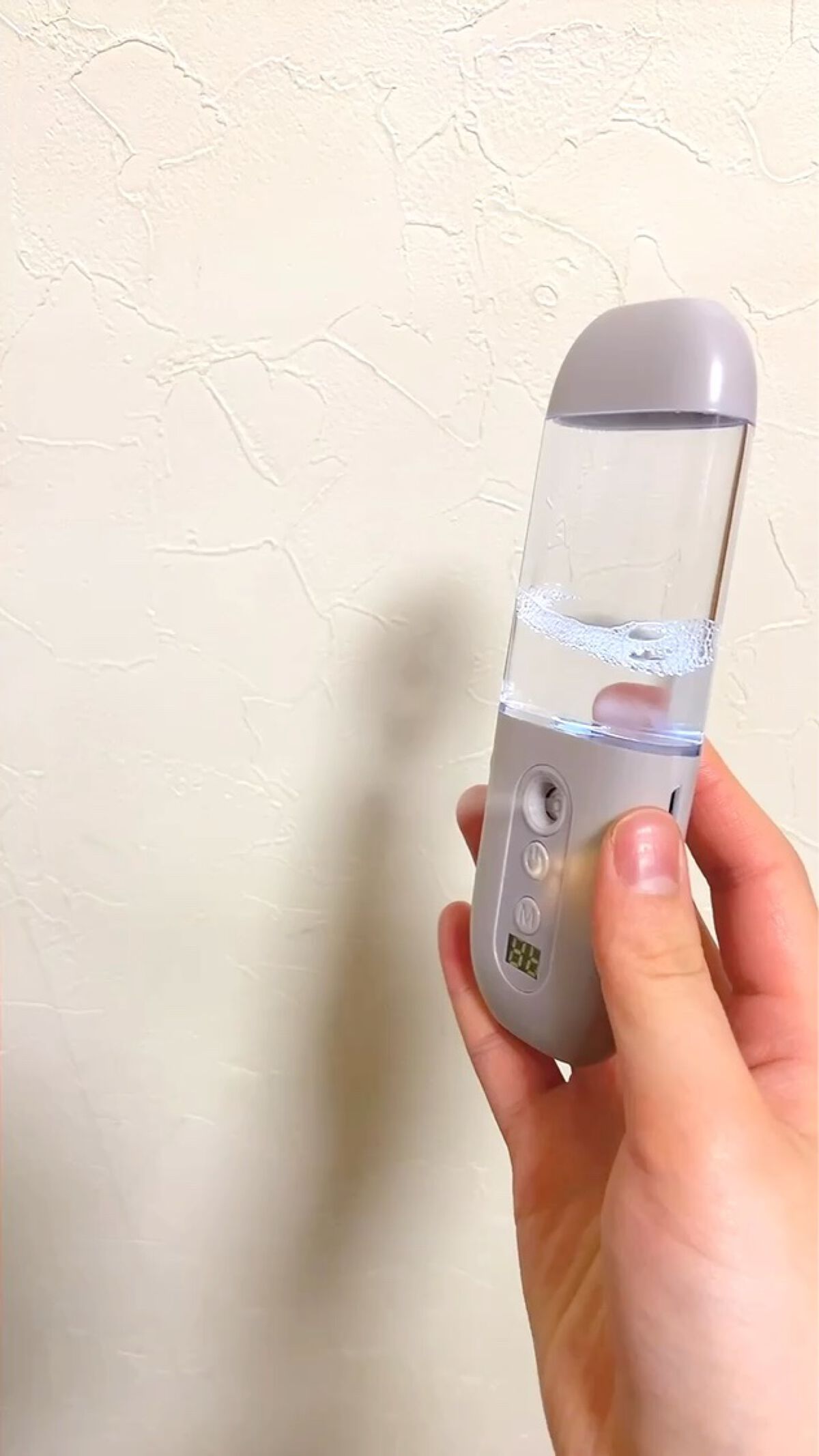 and usフェイススチーマー 水分量表示タイプ/and us/その他スキンケアの動画クチコミ1つ目