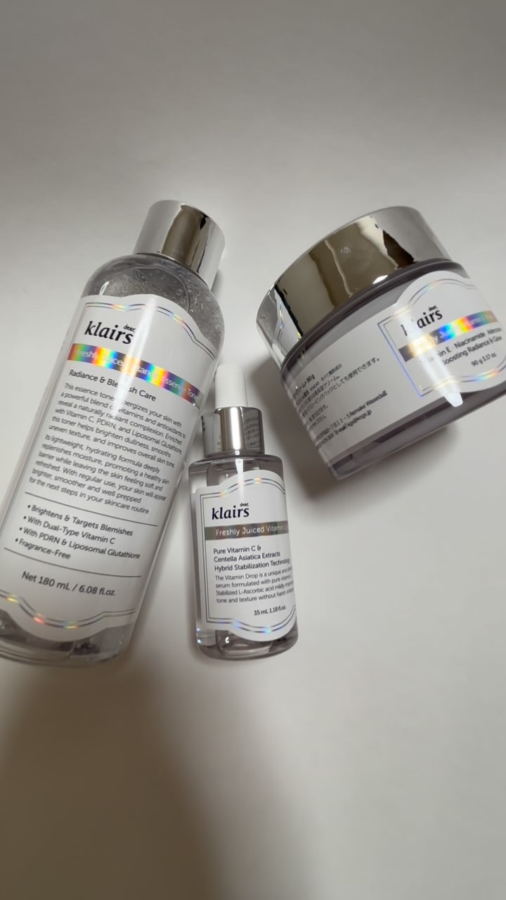 フレッシュリージュースドビタミンドロップ(35ml)/Klairs/美容液を使ったクチコミ（1枚目）