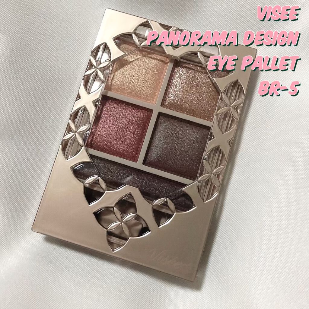 パノラマデザイン アイパレット/Visée/アイシャドウパレットを使ったクチコミ（1枚目）
