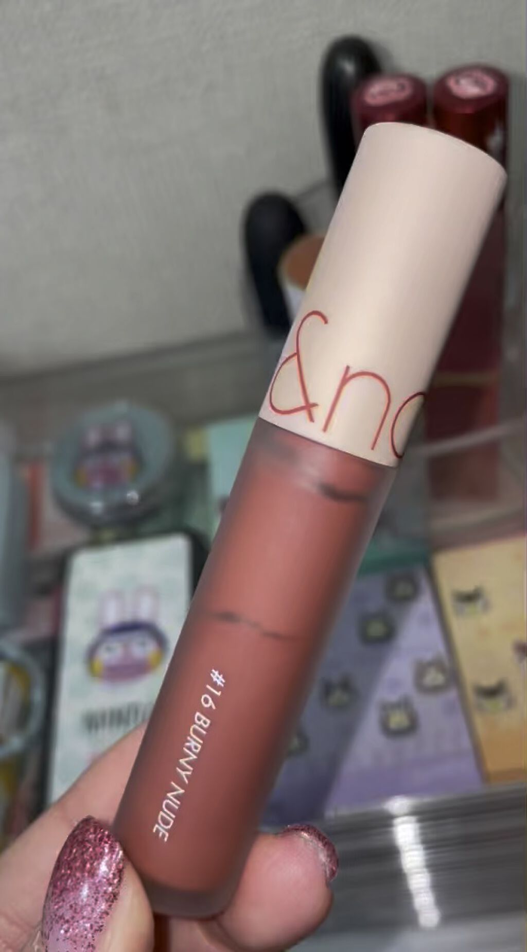 ゼロベルベットティント/rom&nd/リップティントの人気ショート動画