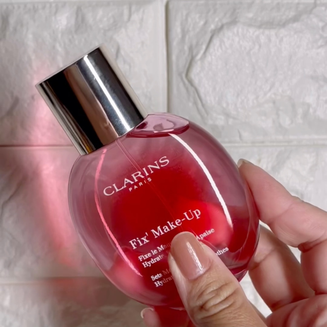 フィックス メイクアップ 50ml/CLARINS/ミスト状化粧水を使ったクチコミ（2枚目）