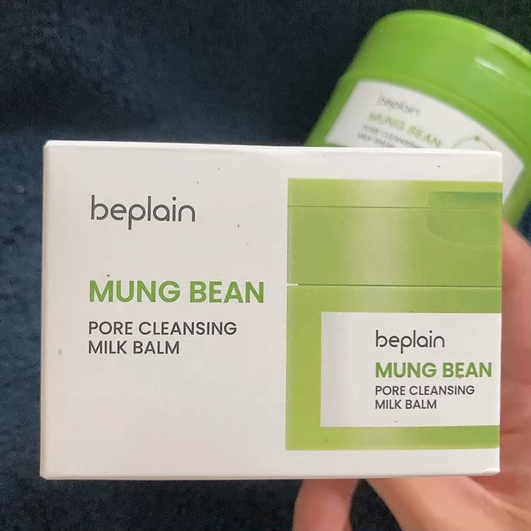 緑豆毛穴クレンジングミルクバーム/beplain/クレンジングバームの人気ショート動画