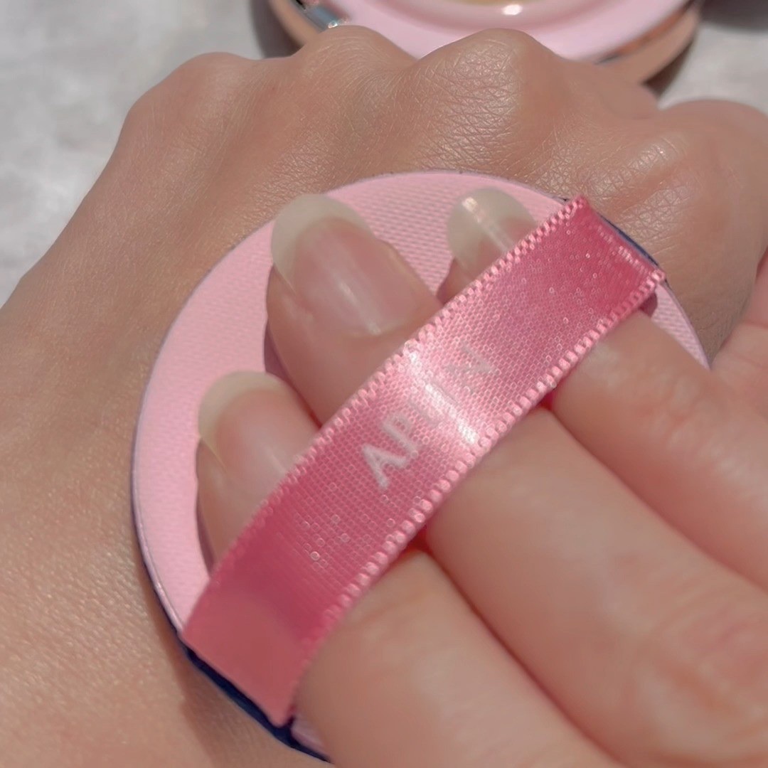 ピンクティーツリーカバークッション/APLIN/クッションファンデーションを使ったクチコミ（3枚目）