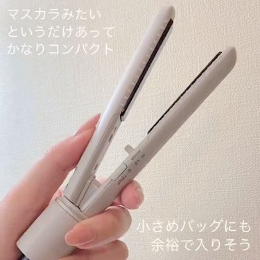 スタイリッシュ モバイルヘアアイロンプラス MHS-1240-K/mod's hair/ストレートアイロンを使ったクチコミ（2枚目）