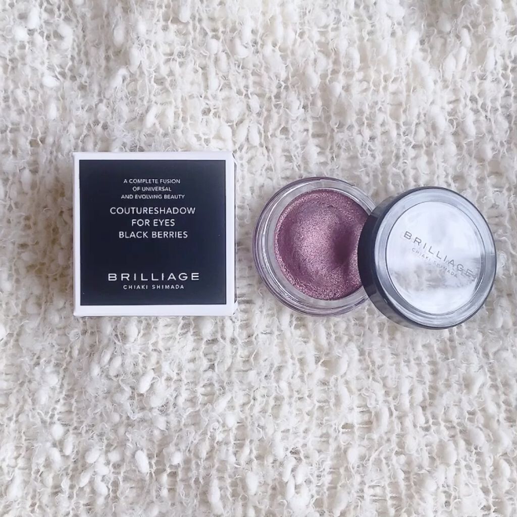 クチュールシャドーフォーアイズ ブラックベリー /ブリリアージュ/ジェル・クリームアイシャドウを使ったクチコミ（1枚目）
