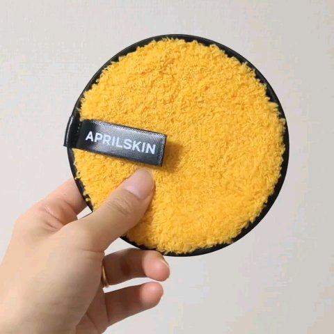 ディープクレンジングパフ/APRILSKIN/その他スキンケアグッズの動画クチコミ1つ目