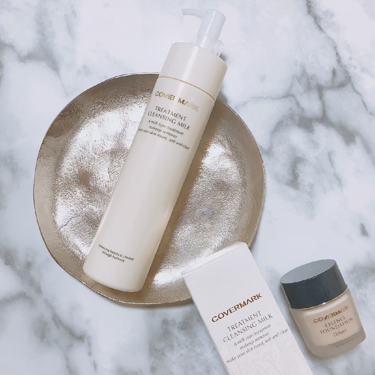 トリートメント クレンジング ミルク/COVERMARK/ミルククレンジングを使ったクチコミ（3枚目）