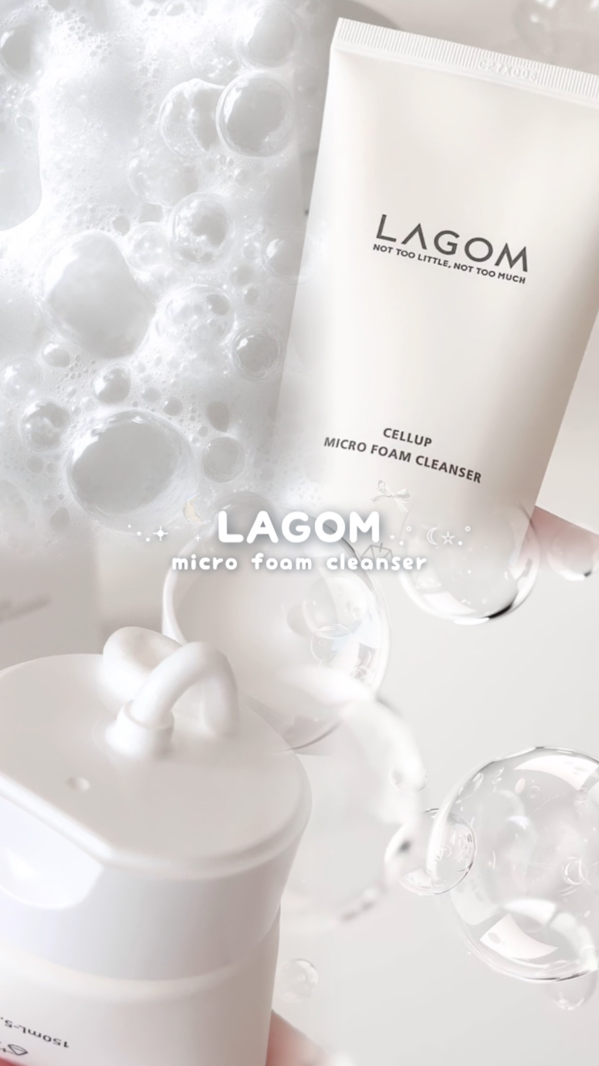 マイクロフォーム クレンザー(夜用洗顔)/LAGOM /クレンジングクリームを使ったクチコミ（1枚目）