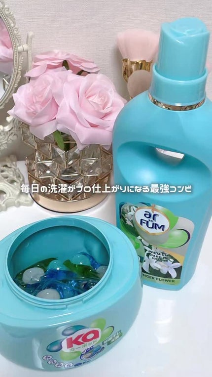 カーポッド 部屋干しEX/王子製薬/洗濯洗剤を使ったクチコミ(1枚目)