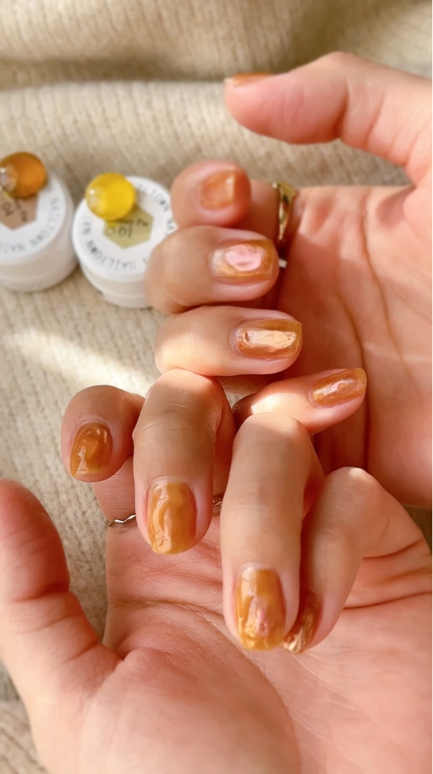 Honey Pie color gel/NAILTOWN/ジェルネイルの動画クチコミ1つ目