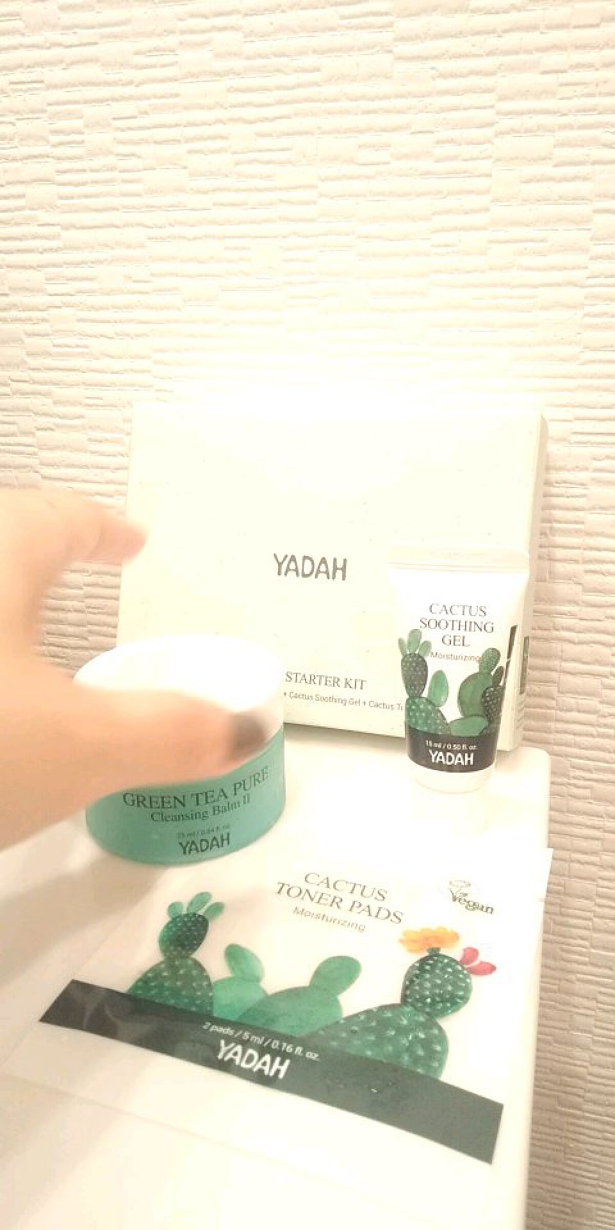 カクタススージングジェル/YADAH/ボディクリームを使ったクチコミ（1枚目）