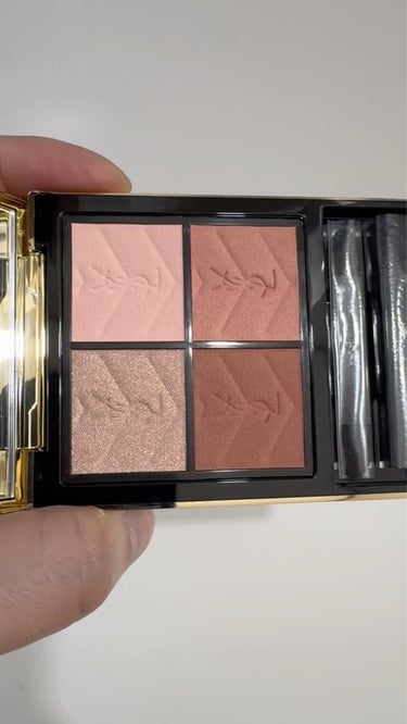 クチュール ミニ クラッチ #600 スポンティーニ リリー/YVES SAINT LAURENT BEAUTE/アイシャドウパレットを使ったクチコミ（2枚目）