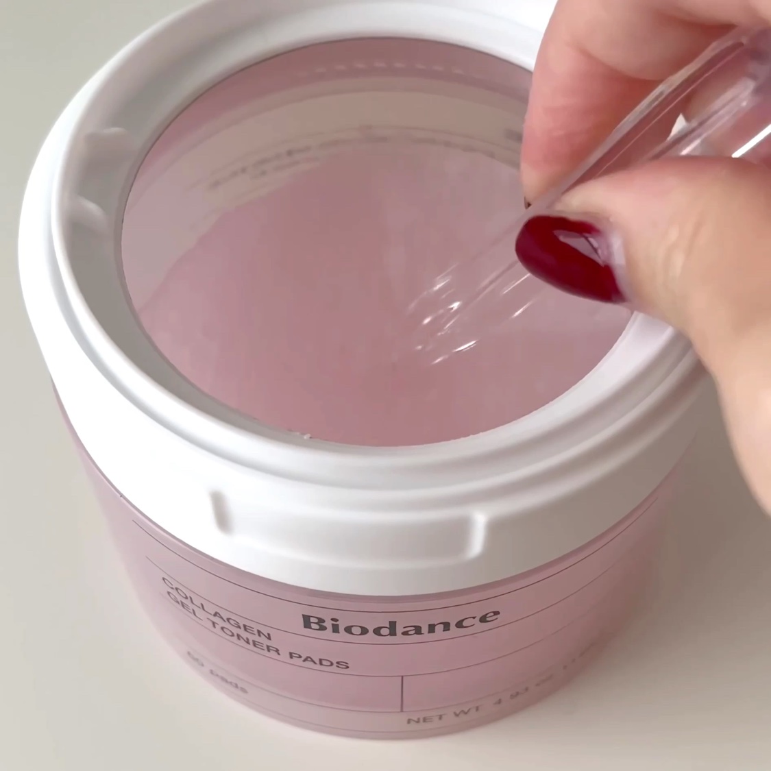 コラーゲンゲルトナーパッド/Biodance/トナーパッドを使ったクチコミ（2枚目）