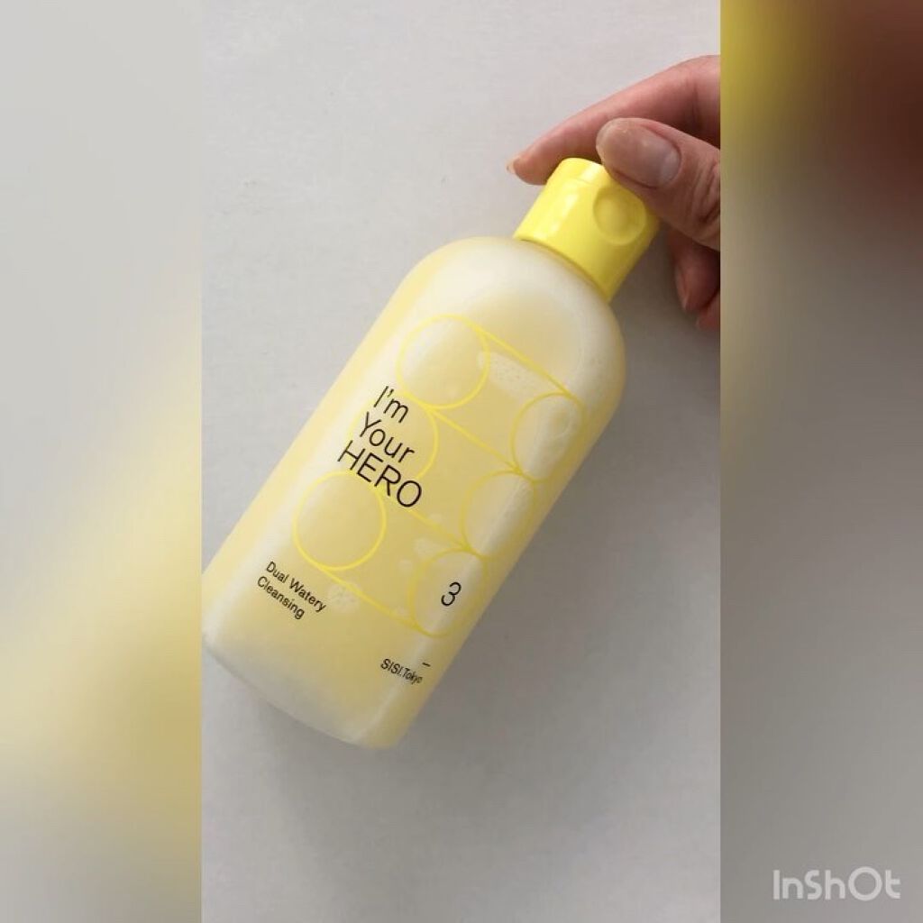 アイムユアヒーロー/SISI/クレンジングウォーターを使ったクチコミ（3枚目）