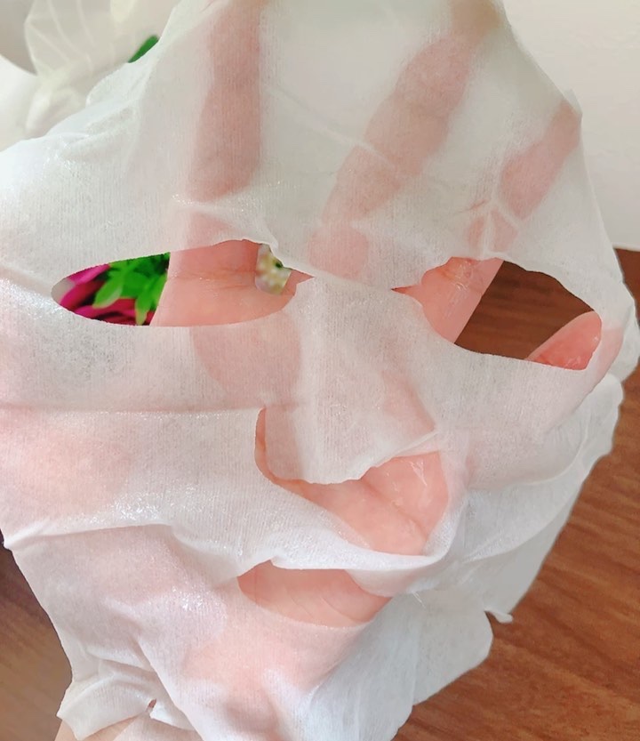 チェリーブロッサム コラーゲンマスク/REACNF/シートマスク・パックの動画クチコミ5つ目