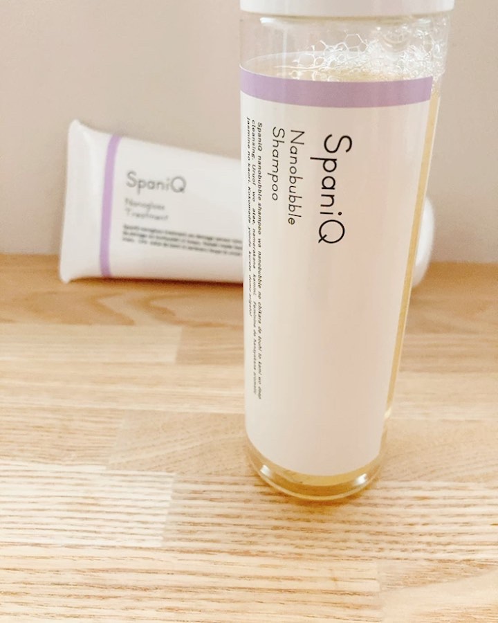 ナノグロストリートメント/SpaniQ/洗い流すヘアトリートメントの動画クチコミ3つ目