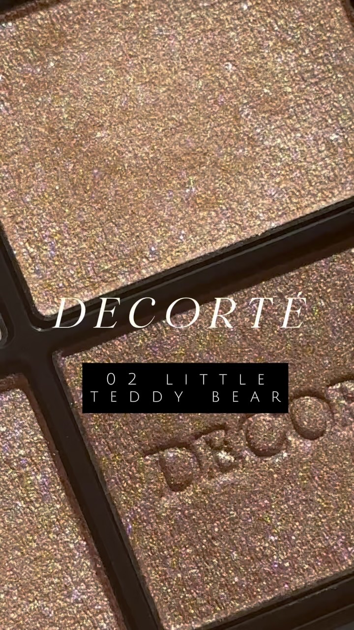 スキンシャドウ デザイニング パレット/DECORTÉ/アイシャドウパレットの動画クチコミ1つ目