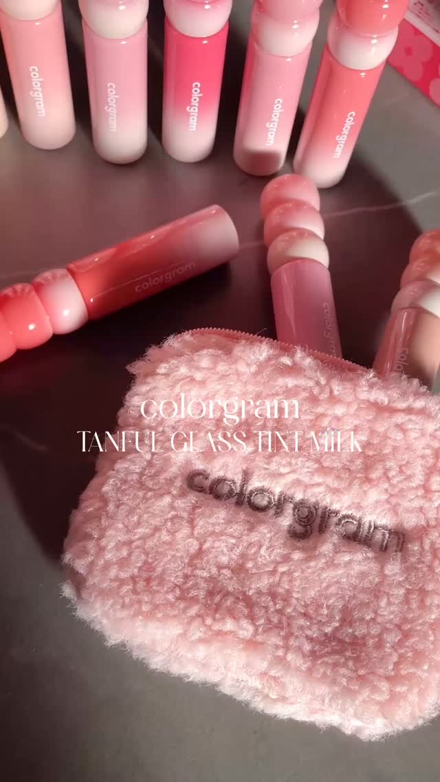 カラーグラム タンフルグラスティントミルク/Colorgram/リップティントの動画クチコミ3つ目