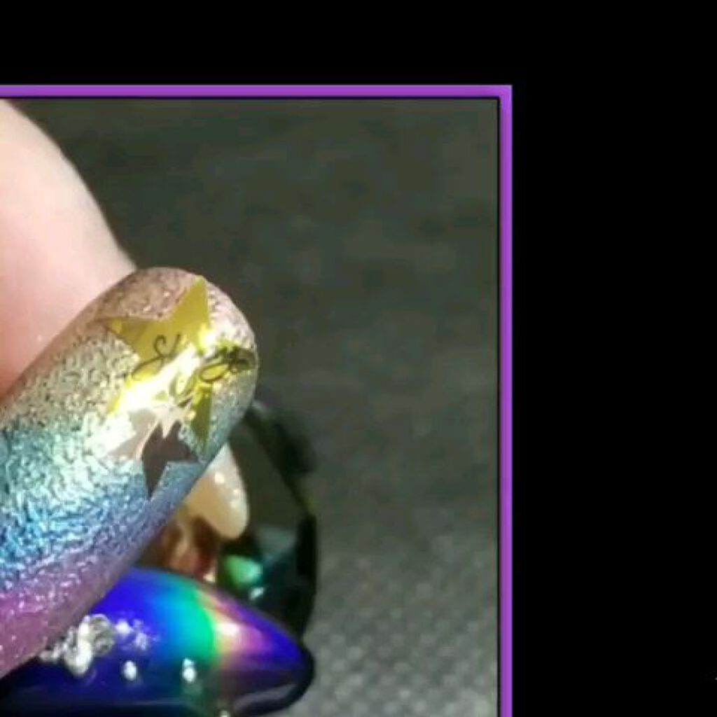 #ネイル,#ジェルネイル,#虹ネイル,#レインボーネイルのネイルデザイン