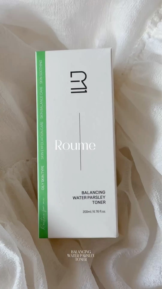 Roume　♡
@roume.official_jp

バランシング ミナリ トナー 200ml

自然の浄化作用を詰め込んだ韓国ハーブ（ミナリ）で肌を包み込むやさしい保湿🌿

ミナリ（セリ）エキス33,975ppm配合していて肌をやさし