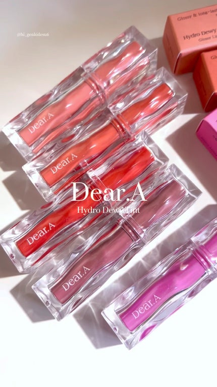 ハイドロデュイティント/Dear.A/リップティントの人気ショート動画
