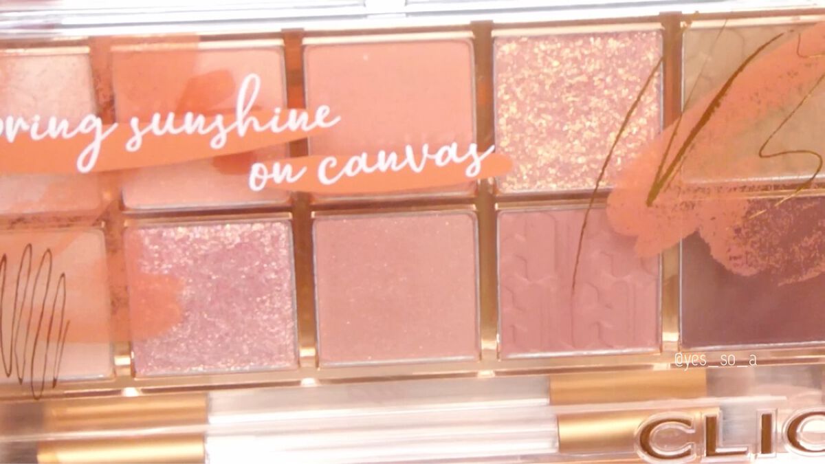 プロ アイ パレット/CLIO/アイシャドウパレットを使ったクチコミ（1枚目）