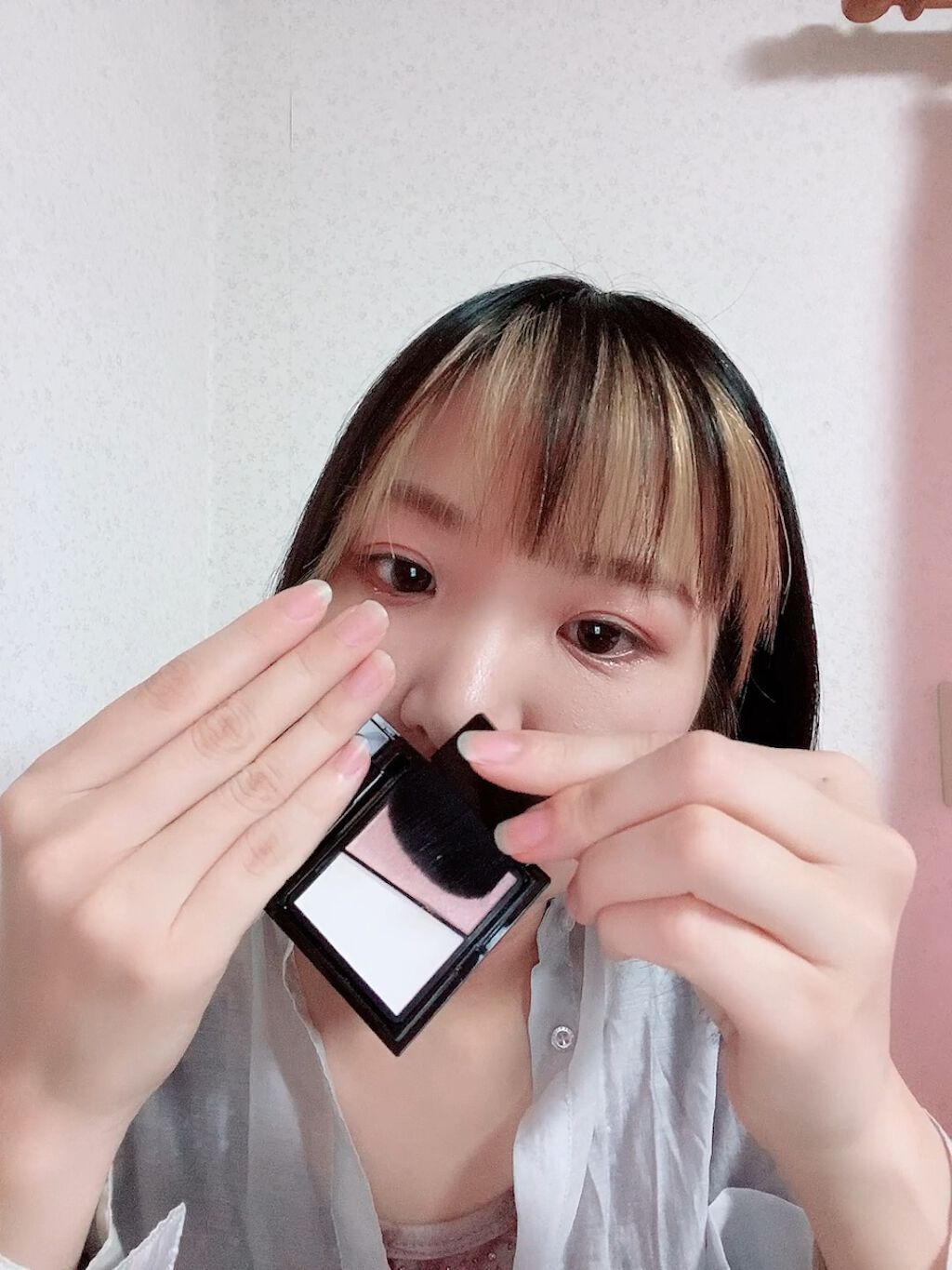 トゥルーディメンショングロウチーク/hince/パウダーチークを使ったクチコミ（1枚目）