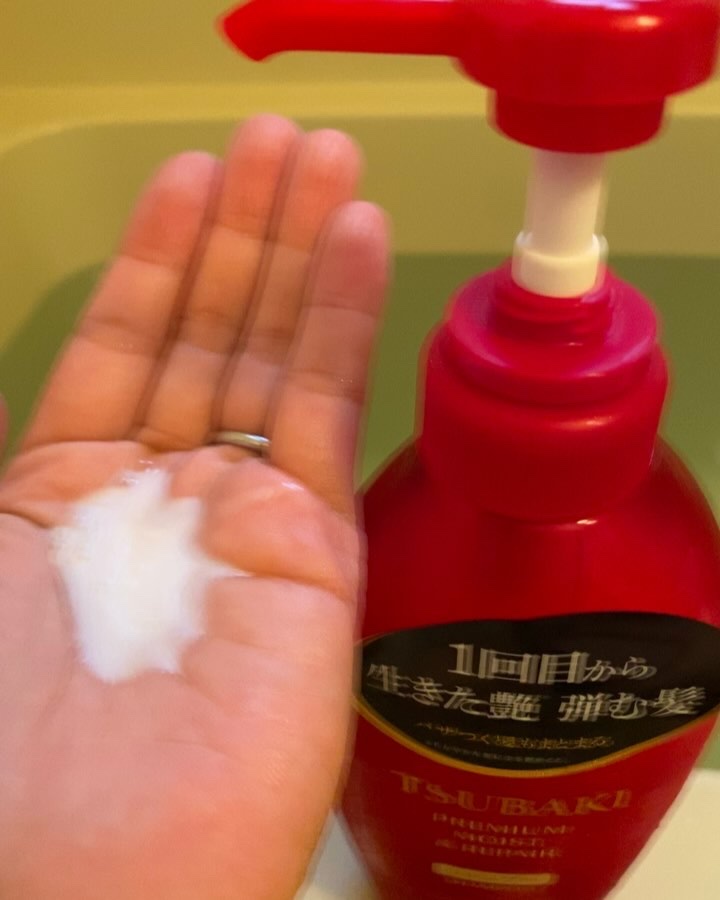 TSUBAKI プレミアム モイスト＆リペア シャンプー/コンディショナー/TSUBAKI/市販シャンプーの動画クチコミ2つ目