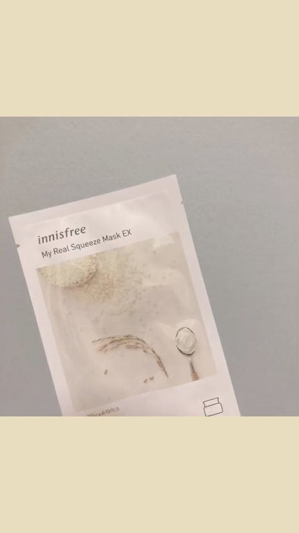 マイリアル スクイーズ マスクシート/innisfree/シートマスク・パックの人気ショート動画
