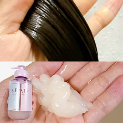 アンドペア コントロール リペア 2in1 シャンプー&ヘアトリートメント/&PAIR/市販シャンプーを使ったクチコミ(3枚目)