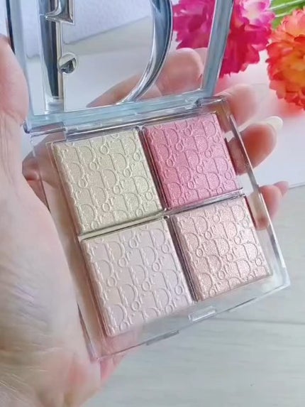 バックステージ グロウ マキシマイザー パレット/Dior/ハイライトを使ったクチコミ(2枚目)