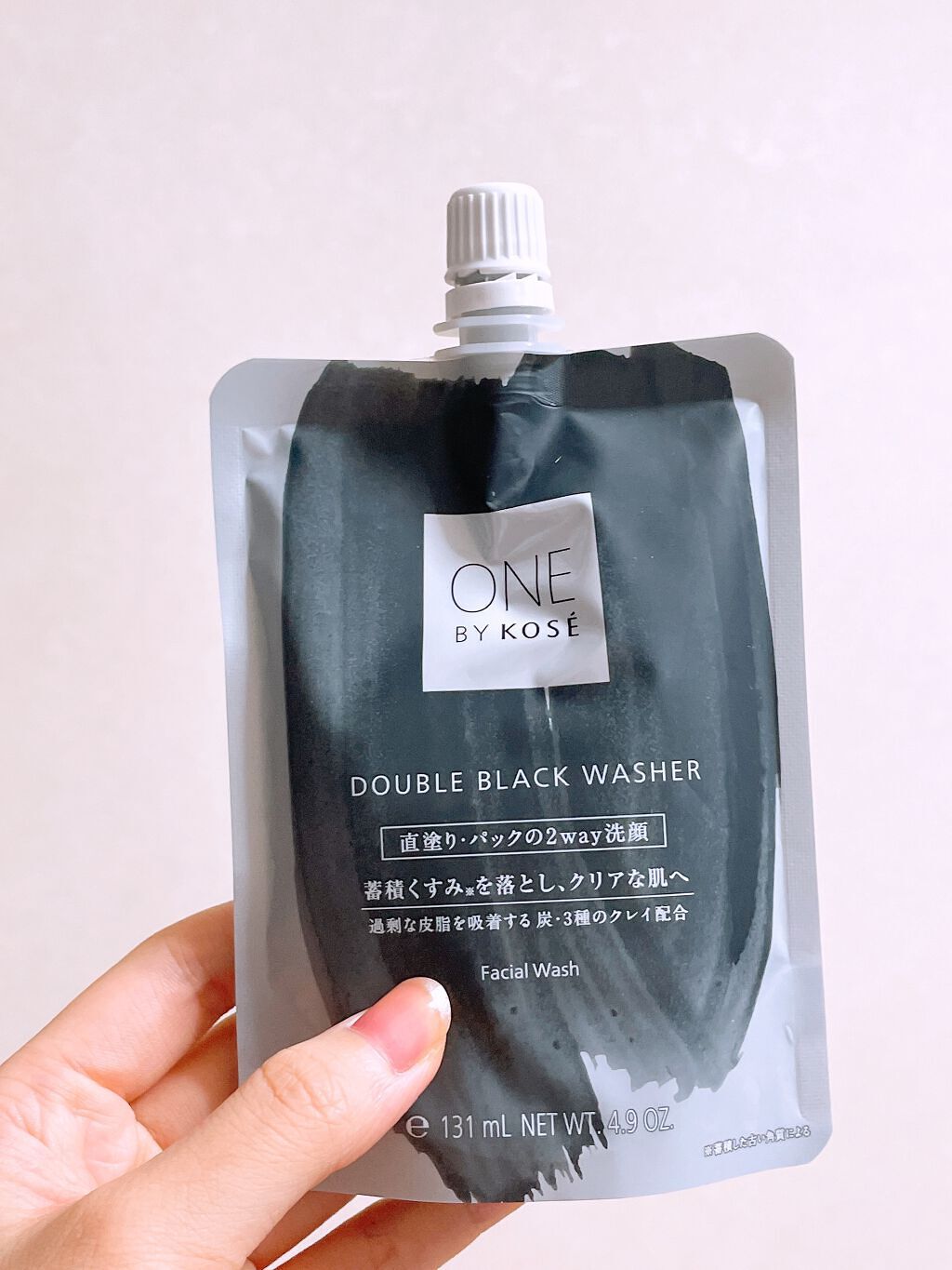 ダブル ブラック ウォッシャー/ONE BY KOSE/その他洗顔料の人気ショート動画