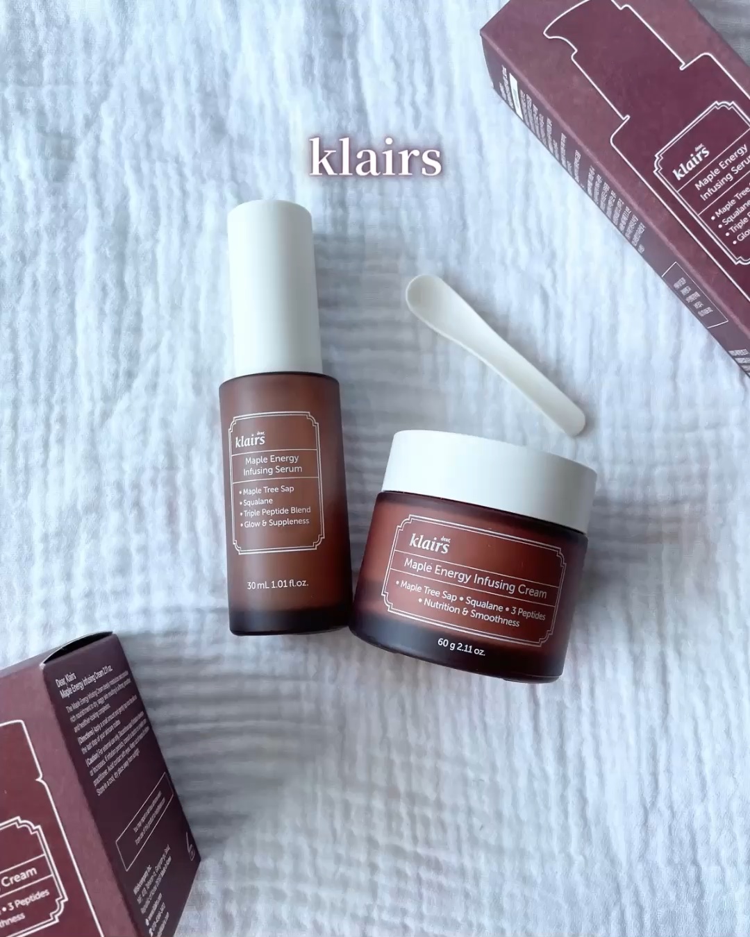 メープルエナジーインフュージングセラム/Klairs/美容液の人気ショート動画