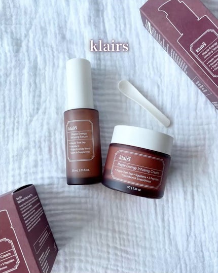 メープルエナジーインフュージングクリーム/Klairs/フェイスクリームの人気ショート動画