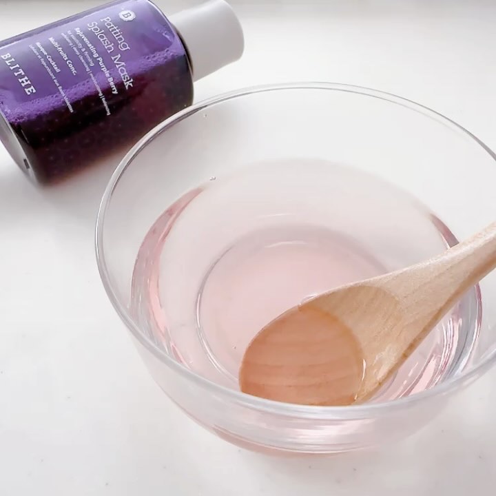 Patting Splash Mask Rejuvenating Purple Berry/BLITHE/その他洗顔料を使ったクチコミ（3枚目）