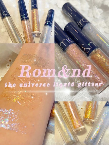 リキッド グリッター シャドウ/rom&nd/グリッターの人気ショート動画