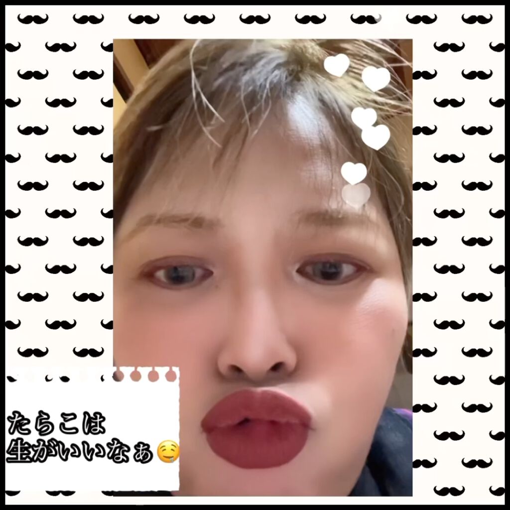 アーティスティックベルベットティント/A.BLACK/リップティントを使ったクチコミ（2枚目）