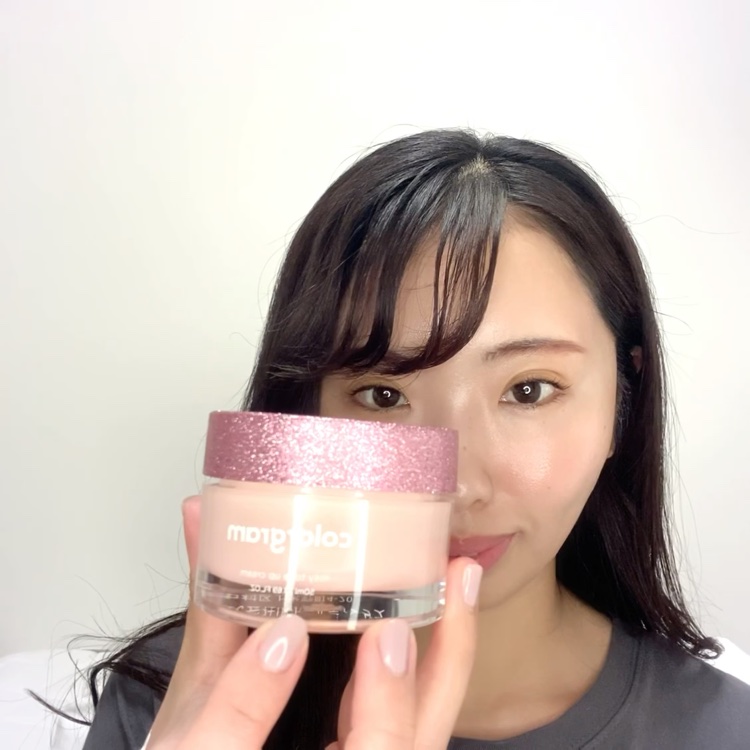 Colorgram ロージー トーンアップクリーム のクチコミ「\肌トーン爆上がり!!くすみ知らずの下地クリーム/

@colorgram.official .....」（3枚目）