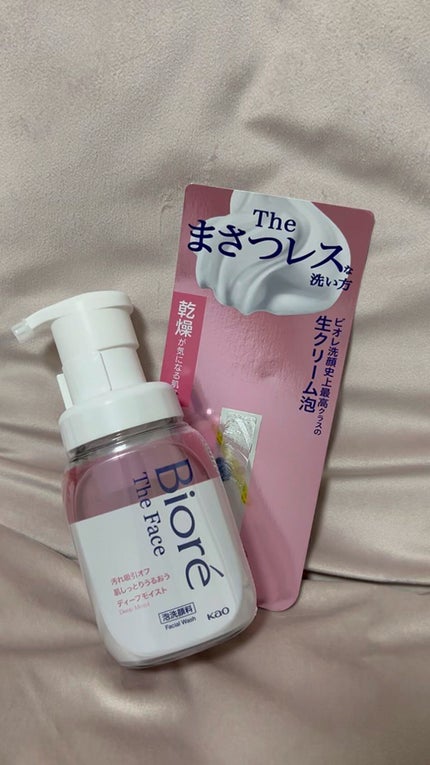 ビオレ ザフェイス 泡洗顔料 ディープモイスト/ビオレ/泡洗顔の人気ショート動画