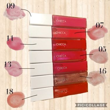 メスメリック グロスオン/CHICCA/リップグロスを使ったクチコミ(1枚目)