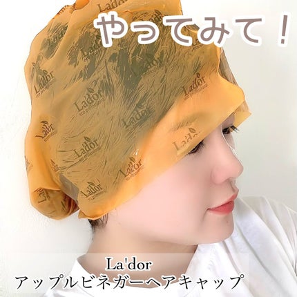 ACV VINEGAR HAIR CAP /La'dor/アウトバストリートメントを使ったクチコミ(1枚目)